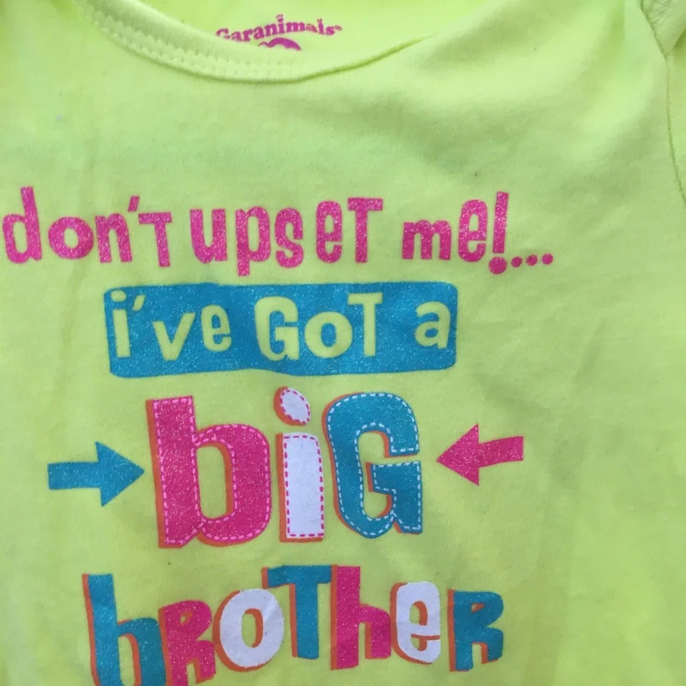 Garanimals big brother onesie 18 months